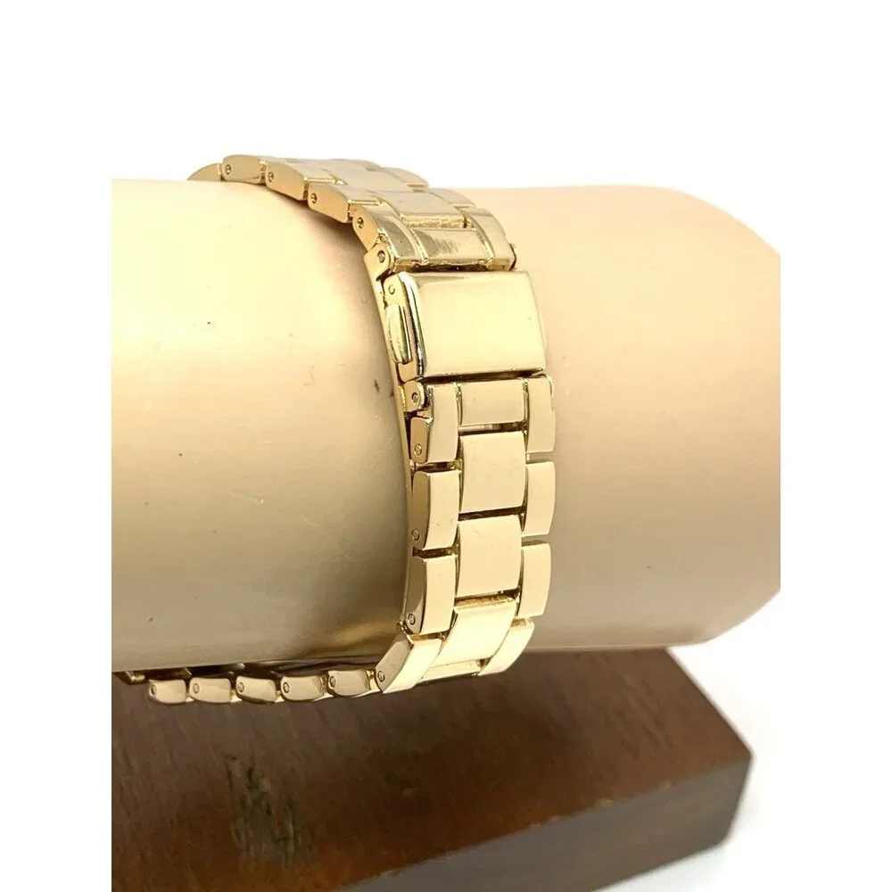 Juicy By Juicy Couture Women's Watch JC/5000 Quartz Black Gold Tone Steel 38mm